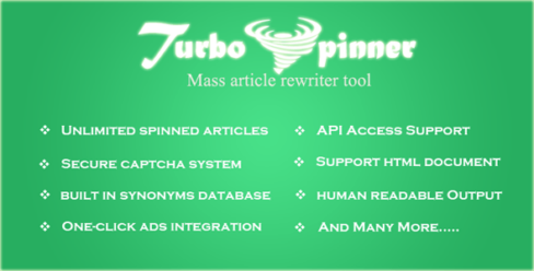 Turbo Spinner: Article Rewriter – 8467415