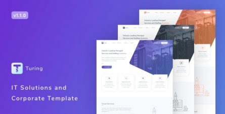 Turing - IT Solutions and Corporate Template - 22462650