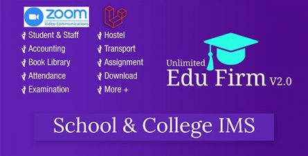 Unlimited Edu Firm School & College Information Management System - 21850988