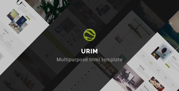 Urim Creative Multipurpose HTML Template - 25969213