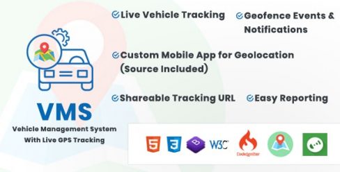 Vehicle Management System With Live GPS Tracking – 25741060