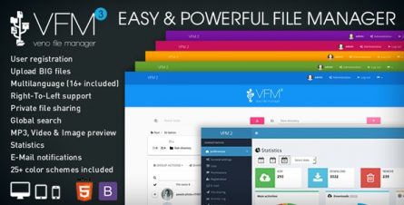 Veno File Manager - host and share files - 6114247