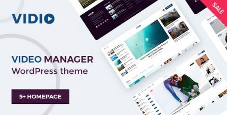 Vidio - Video Manager WordPress theme - 27614165