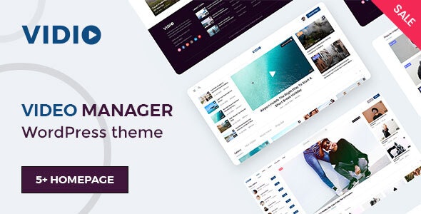 Vidio – Video Manager WordPress theme – 27614165