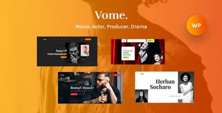 Vome - Multipurpose Film Studio Movie Production WordPress Theme - 25649772