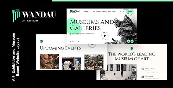 Wandau | Art & History Museum HTML Template – 31037918