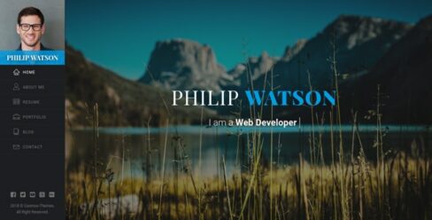 Watson – Resume HTML Template – 22526409