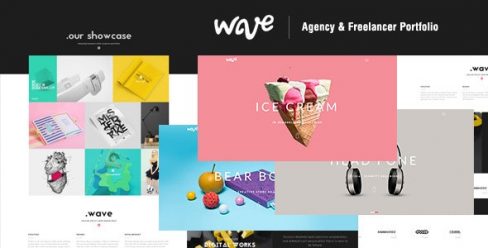 Wave | Agency & Freelancer Portfolio – 12631755