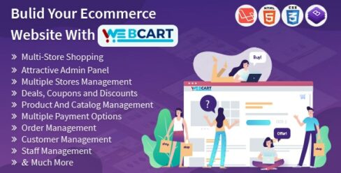 Web-cart -Multi Store eCommerce Shopping Cart Solution – 22986124