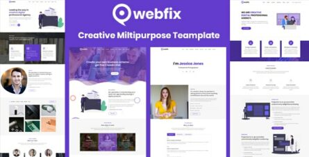 Webfix - Creative Multipurpose Template - 23506455