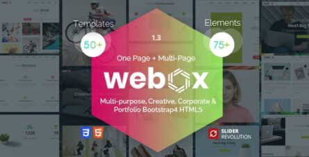 Webox - One Page Parallax - 22389925