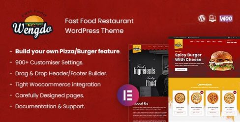 Wengdo – Fastfood WordPress Theme – 29201710