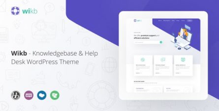 Wikb - Knowledgebase & Help Desk WP Theme - 24095122