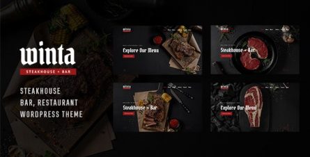 Winta - Steakhouse Restaurant WordPress Theme - 32933858