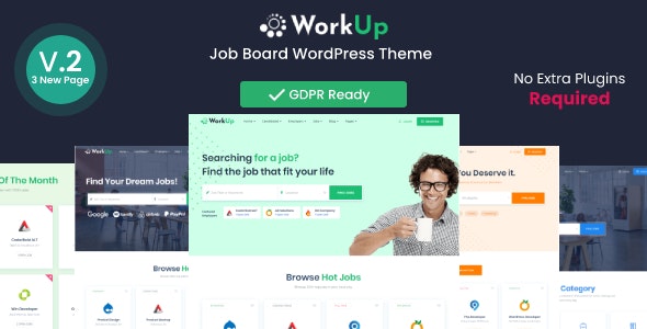 Workup – Job Board WordPress Theme - 24261784