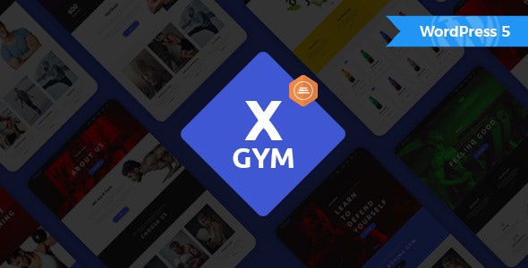 X-Gym – Fitness & Sports WordPress Theme – 19693013