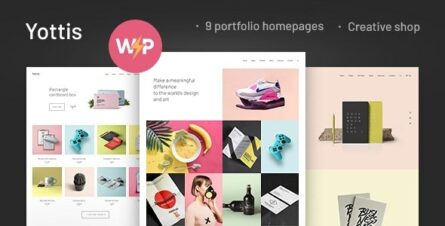 Yottis - Personal Creative Portfolio WordPress Theme + Store - 24758520