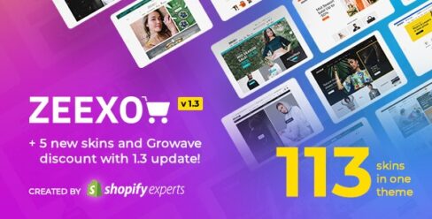 Zeexo – Multipurpose Shopify Theme – Multi languages & RTL support – 25595352