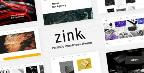 Zink – Minimalist Portfolio Elementor – 33959705