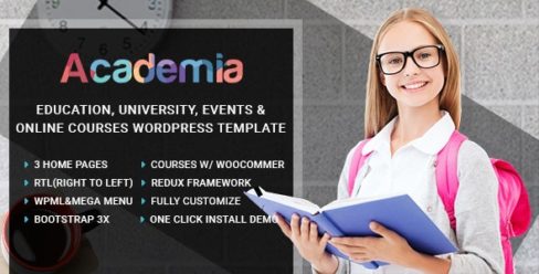 Academia – Education Center WordPress Theme – 14806196