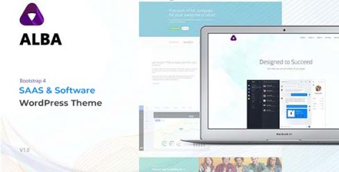 Alba – Startup/Software WordPress Theme – 21233859
