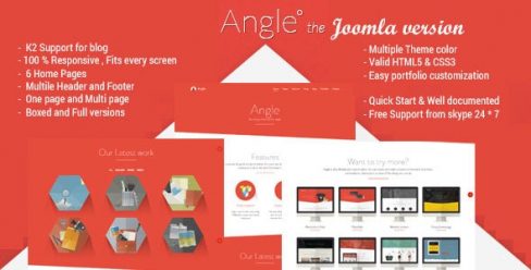 Angle – Responsive MultiPurpose Joomla Theme – 16145612