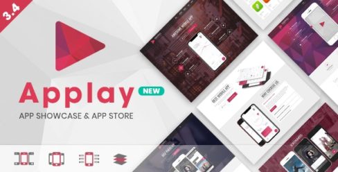 Applay – WordPress App Showcase & App Store Theme – 9381060