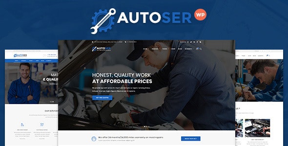 Autoser – Car Repair and Auto Service WordPress Theme – 22514436