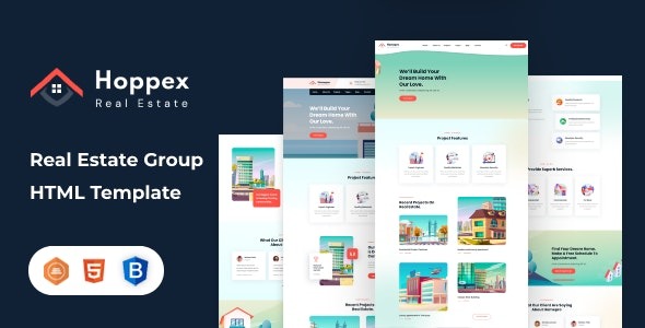 Hoppex – Real Estate and Architect HTML Template – 40884934