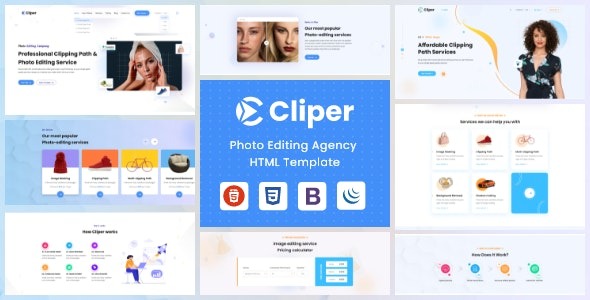 Cliper – Image Editing Agency HTML Template – 35646686