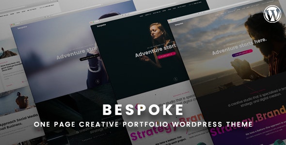 Bespoke – Onepage Creative WordPress Theme – 22380811