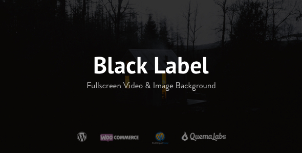 Black Label – Fullscreen Video & Image Background – 336949