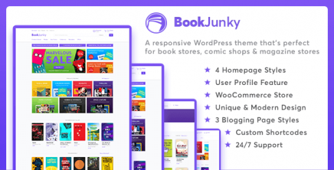 BookJunky – WooCommerce Book Store for WordPress – 20497643