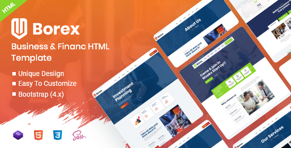 Borex – HTML5 Template for Multipurpose Business – 26385741