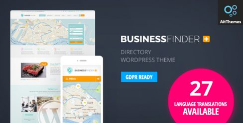 Business Finder: Directory Listing WordPress Theme – 5443578