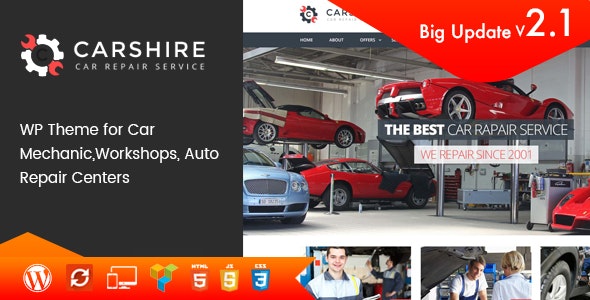 Car Shire || Auto Mechanic & Repair WordPress Theme – 13725707