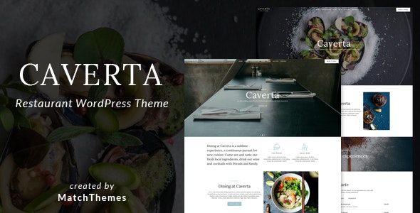 Caverta – Fine Dining Restaurant WordPress Theme – 22016826
