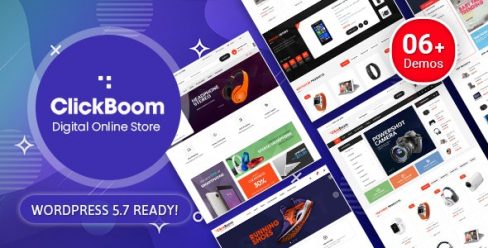 ClickBoom – Digital Store WooCommerce WordPress Theme (6+ Homepage Designs) – 15982517