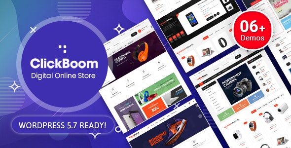 ClickBoom – Digital Store WooCommerce WordPress Theme (6+ Homepage Designs) – 15982517