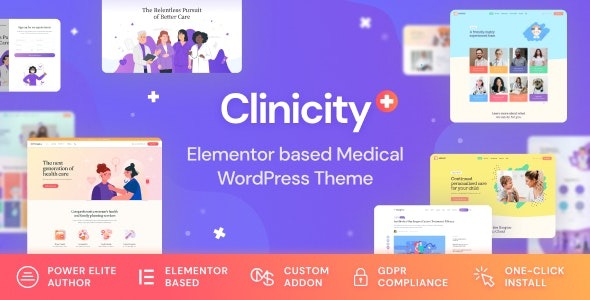 Clinicity – Health & Medical Elementor Theme – 32590663