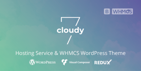 Cloudy 7 – Hosting Service & WHMCS WordPress Theme – 22648412