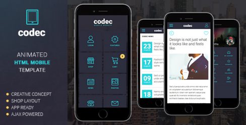 Codec – Mobile HTML Template – 13586802