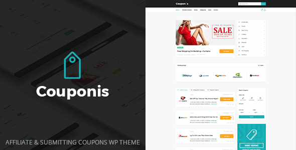 Couponis – Affiliate & Submitting Coupons WordPress Theme – 20506148