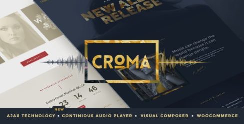 Croma – Music WordPress Theme with Ajax and Continuous Playback – 15182698