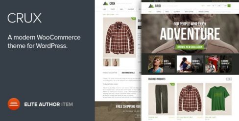 Crux – A modern and lightweight WooCommerce theme – 6503655