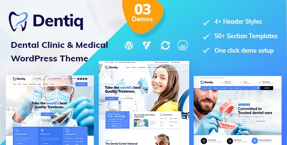 Dentiq – Dental & Medical WordPress Theme – 24399869