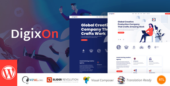 Digixon – Digital Marketing Strategy Consulting WP Theme – 23458621