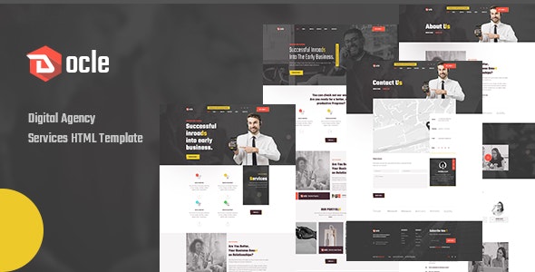 Docle – Agency Services HTML Template – 31542182