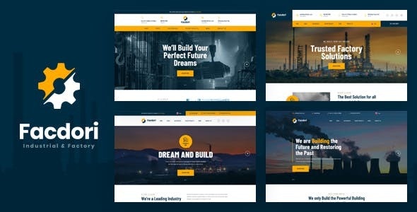 Facdori – Industrial & Factory Business Drupal 8.7 Theme – 23560375