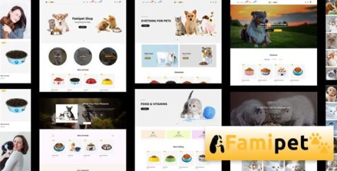Famipet – Pet Food Shop Responsive Shopify Theme – 26051717